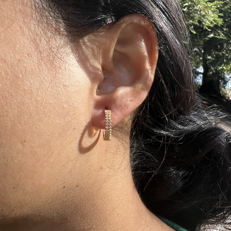 22K Star Earring